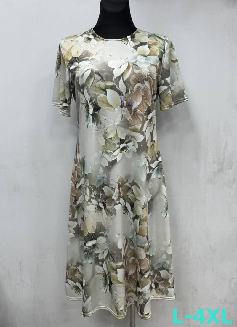 Sukienki damskie (Polska produkt ) Roz L-4XL, 1 Kolor Paczka 5 szt
